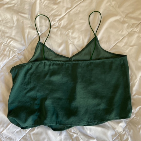 BP Nordstrom Cropped Satin Camisole - Picture 3 of 4